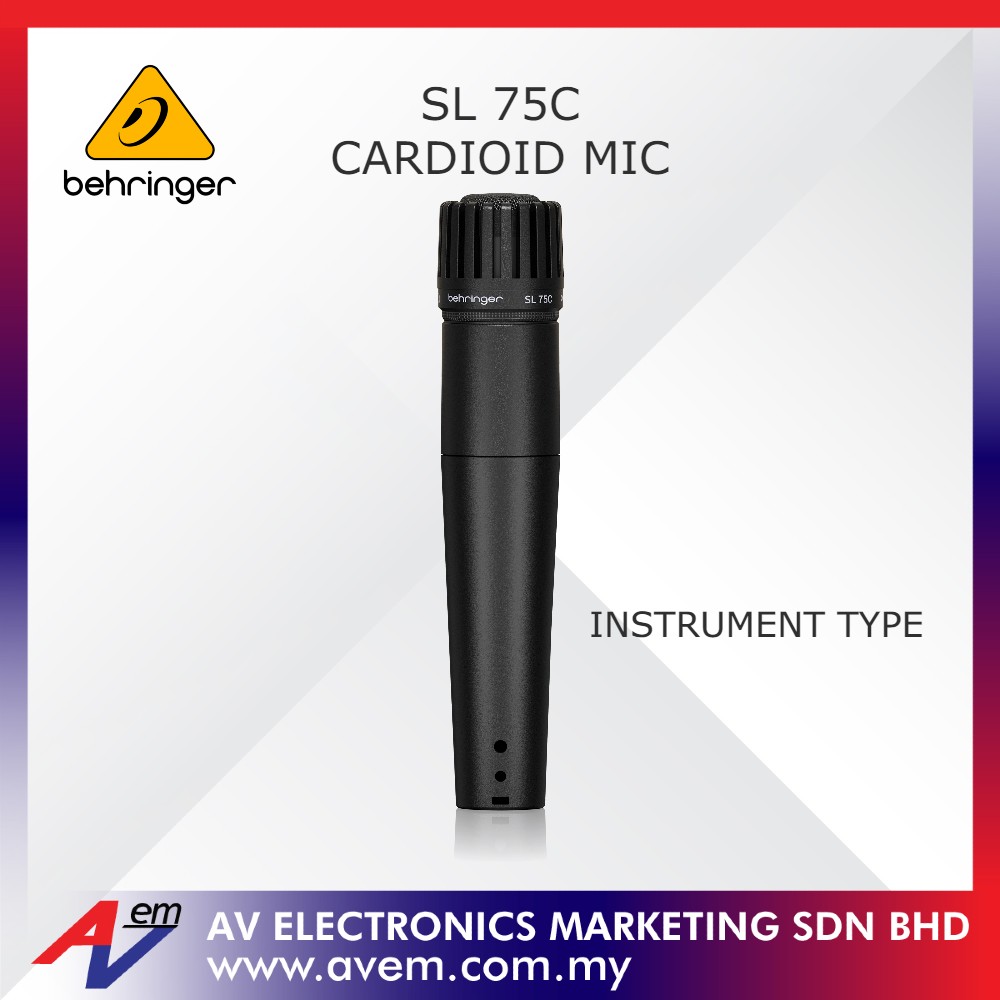 BEHRINGER SL 75C Dynamic Cardioid Microphone